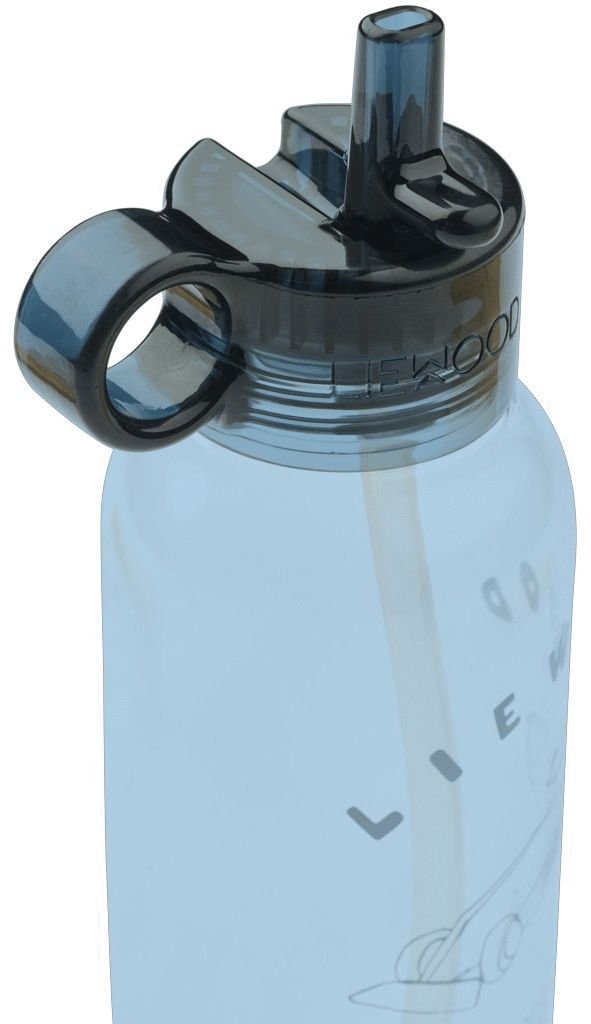 Liewood Yang Vandflaske 500 ml, Race Cars/Classic Navy