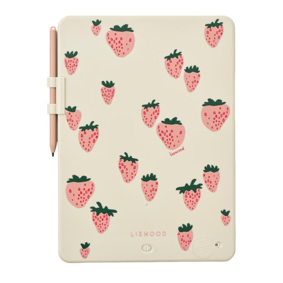 LIEWOOD Zora LCD-Tegnetavle, Strawberry/Seashell