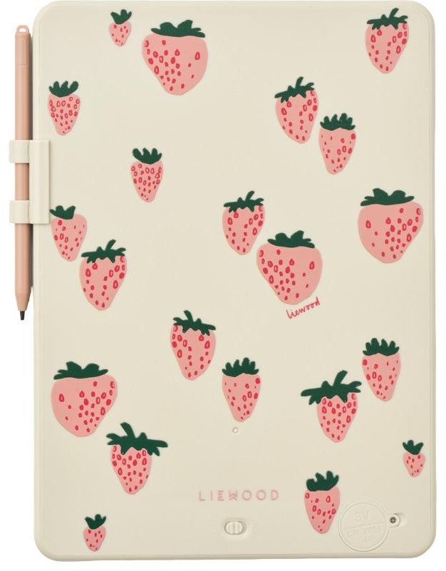 LIEWOOD Zora LCD-Tegnetavle, Strawberry/Seashell