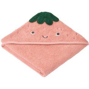 LIEWOOD Albert Babyh�ndkl�de 70x70 cm, Jordb�r/Roseblush
