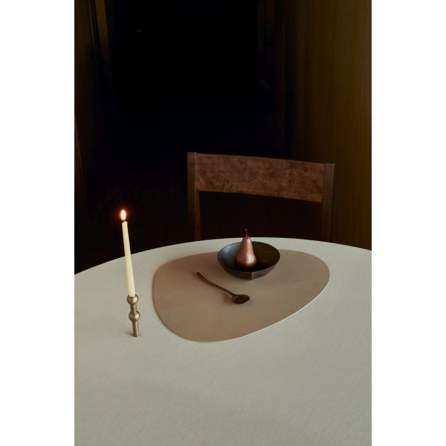 LIND DNA Curve Recycled Leder Geschenkset 37x44 cm, Nupo Clay Brown