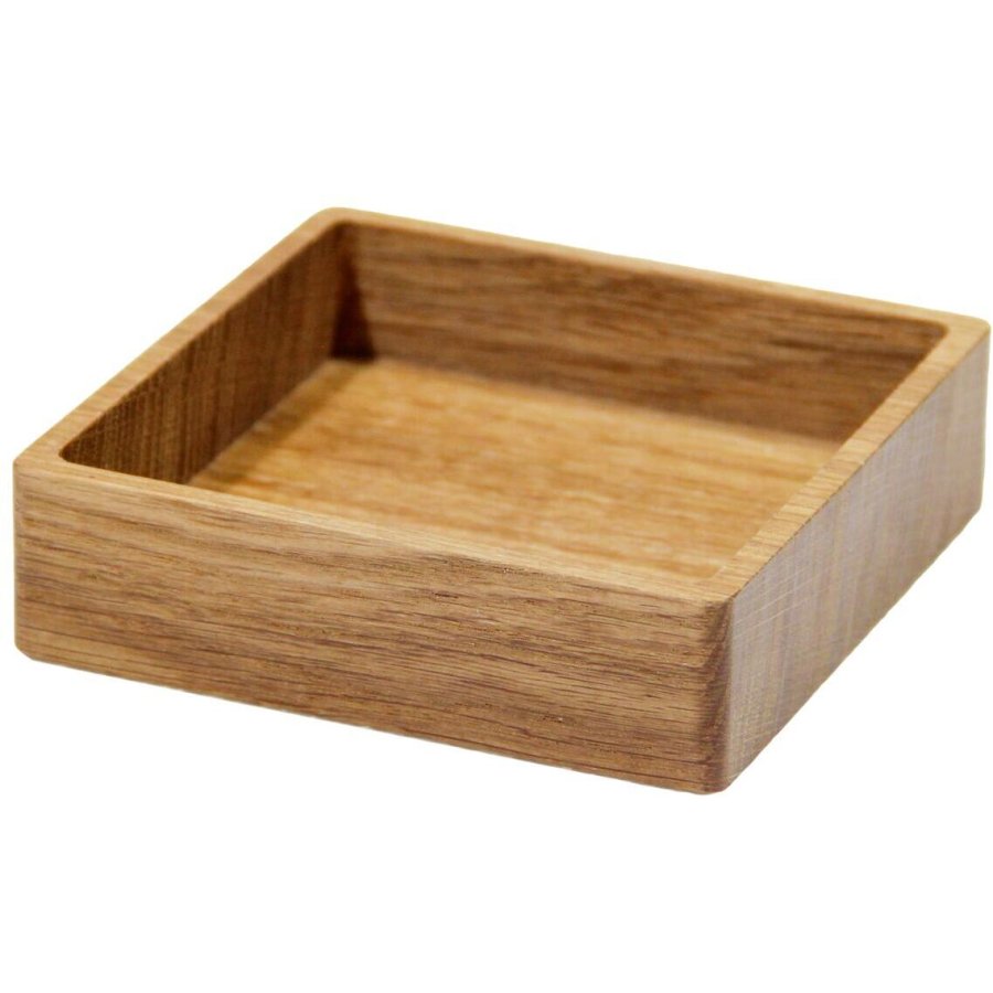 Lind DNA Square Wood Box S 11 cm, Eg