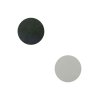 Lind DNA Circle Double Glasbrik, Cloud Sort/Nupo Metallic