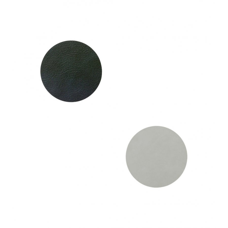 Lind DNA Circle Double Glasbrik, Cloud Sort/Nupo Metallic