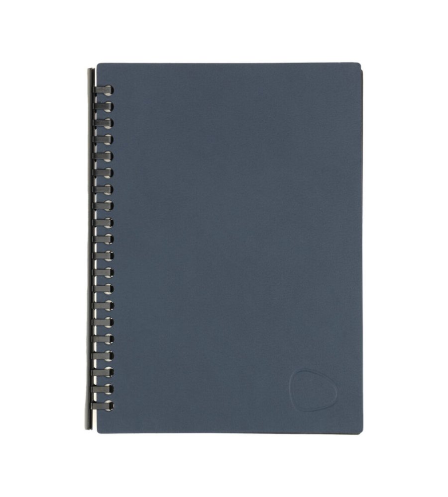 Lind DNA Notesbog Cover A5, Nupo Mrkebl/Sort