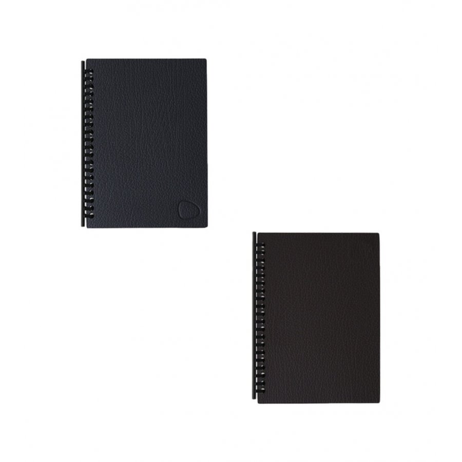 Lind DNA Notesbog Cover A5, Bull Sort/Brun