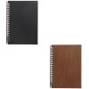 Lind DNA Notesbog Cover A5, Buffalo Sort/Natur