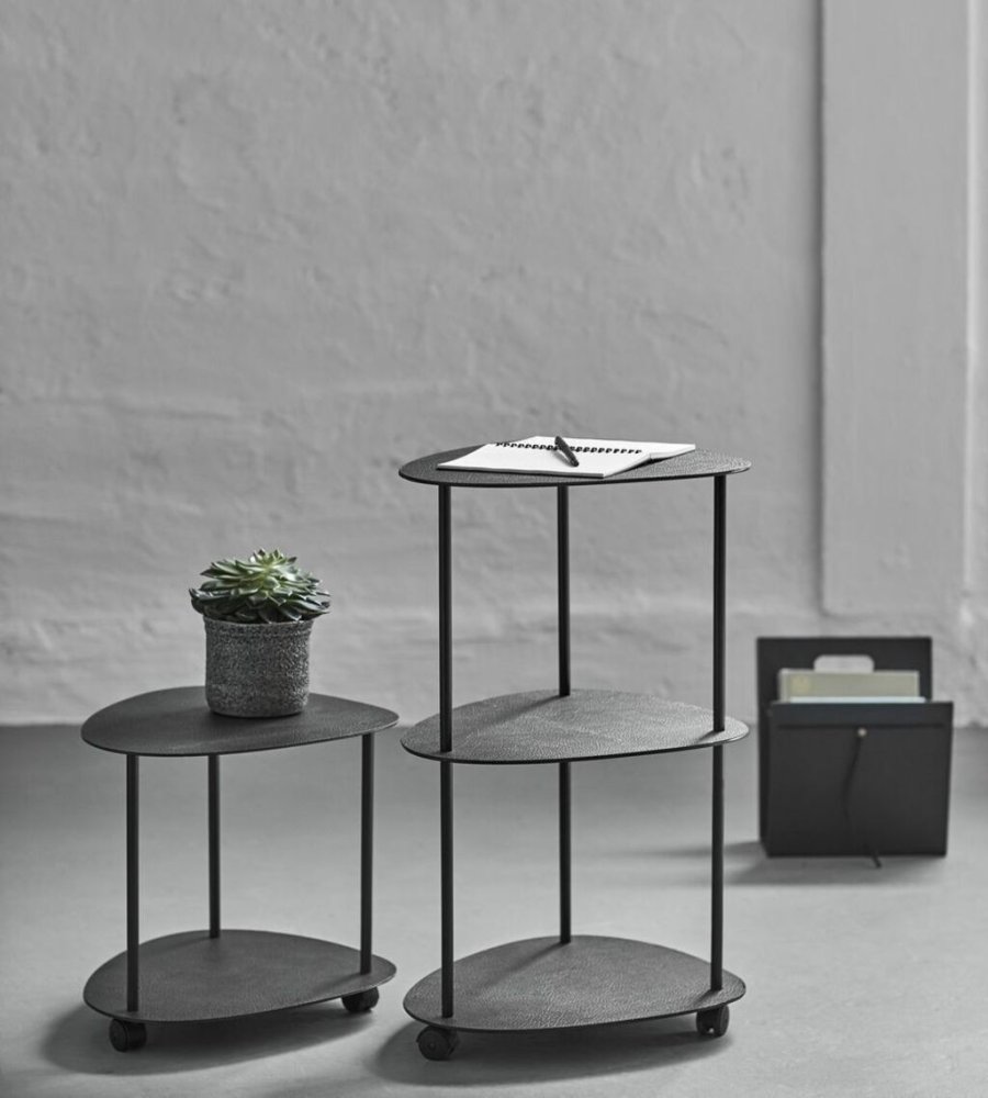 Lind DNA Curve Slim Bord, Hippo Sort/Antracit