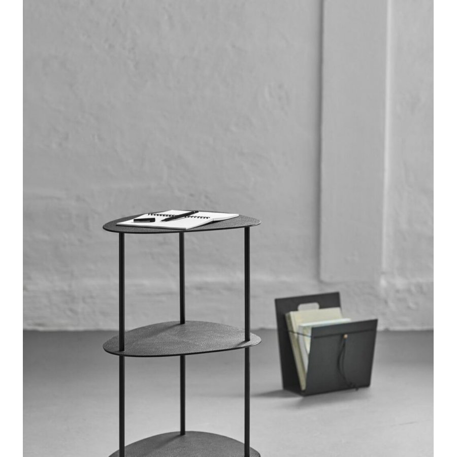 Lind DNA Curve Slim Double Bord, Hippo Sort/Antracit