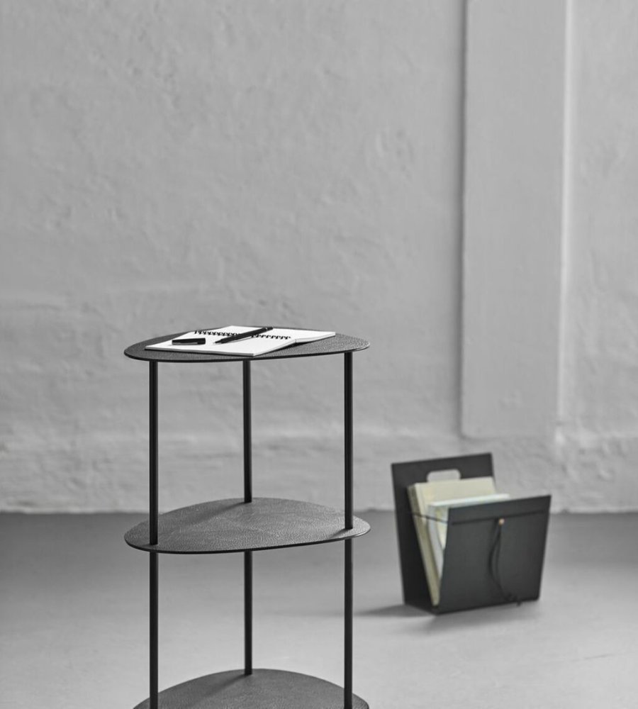 Lind DNA Curve Slim Double Bord, Hippo Sort/Antracit