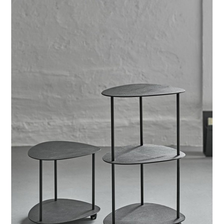 Lind DNA Curve Slim Double Bord, Hippo Sort/Antracit