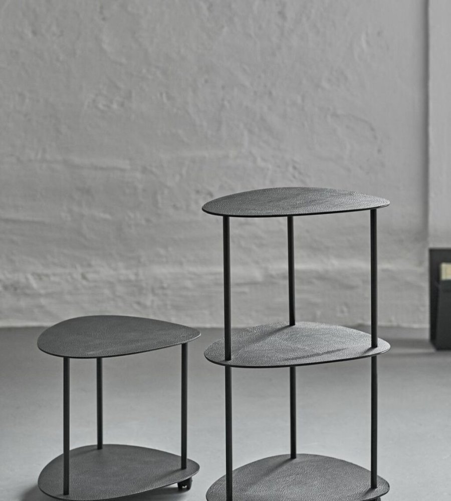 Lind DNA Curve Slim Double Bord, Hippo Sort/Antracit