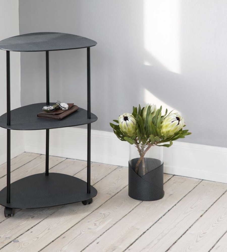 Lind DNA Curve Slim Double Bord, Hippo Sort/Antracit