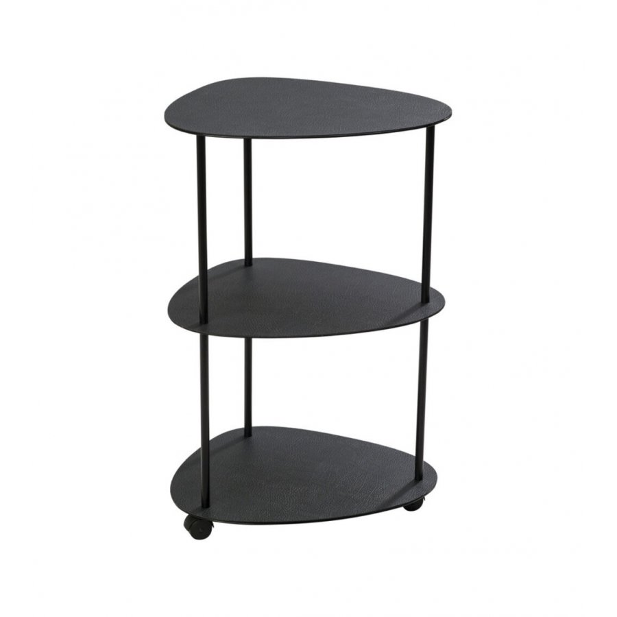Lind DNA Curve Slim Double Bord, Hippo Sort/Antracit