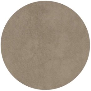 LIND DNA Circle Recycled L�der Glasbrik �10 cm, Nupo Nomad Grey