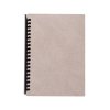 Lind DNA Notesbog Cover A5, Bull Varm Gr/Sort