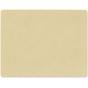 LIND DNA Square Recycled Læder Dækkeserviet 35x45 cm, Corduroy Lemon Sorbet