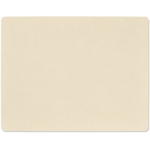 LIND DNA Square Recycled Læder Dækkeserviet 35x45 cm, Corduroy Vanilla