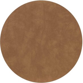 LIND DNA Circle Recycled L�der D�kkeserviet �38 cm, Nupo Natur