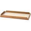 LIND DNA Square Slim Airy Bakke 36,6x14,6 cm, Nupo Vanilla/Teak