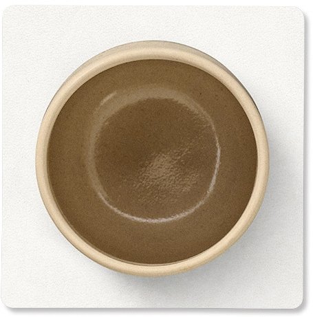 LIND DNA Square Recycled Leder Glasuntersetzer 10x10 cm, Nupo Reinwei&szlig;