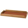 LIND DNA Square Slim Airy Bakke 36,6x14,6 cm, Nupo Rust/Teak