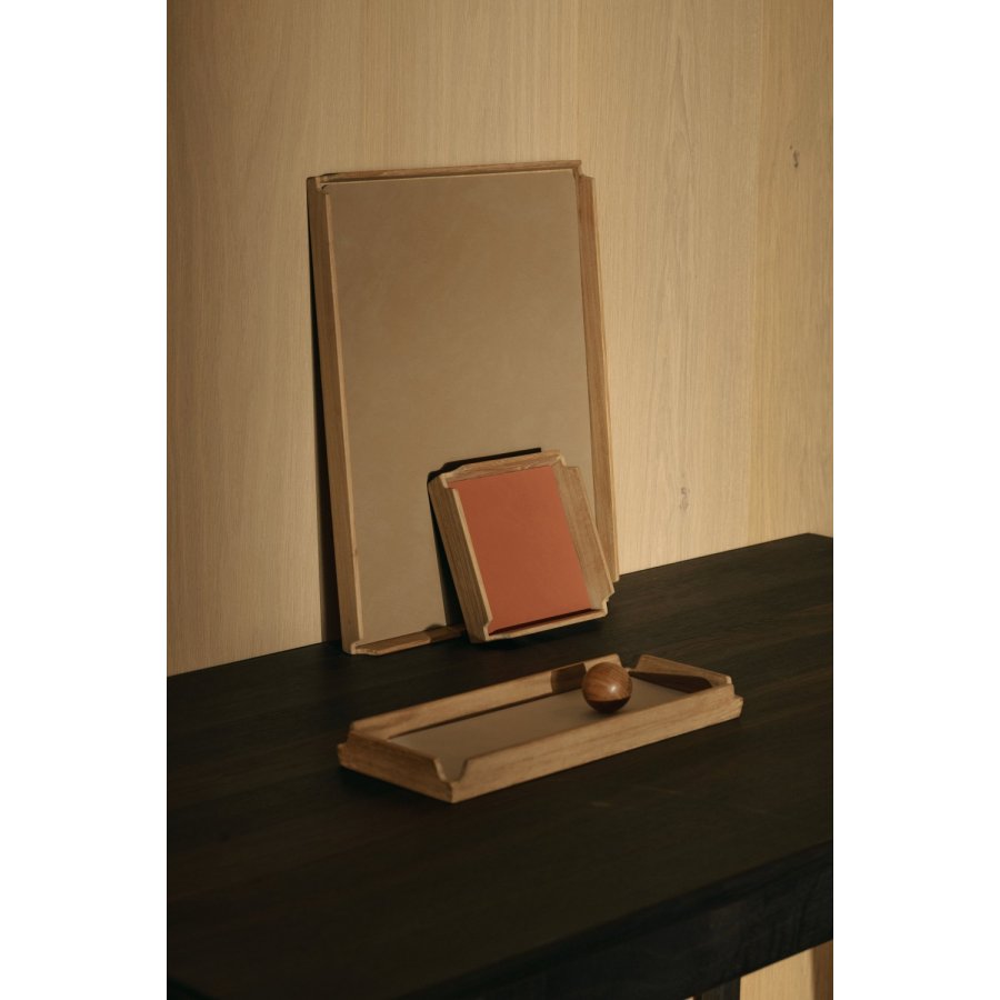 LIND DNA Square Mini Airy Bakke 18x18 cm, Nupo Rust/Teak