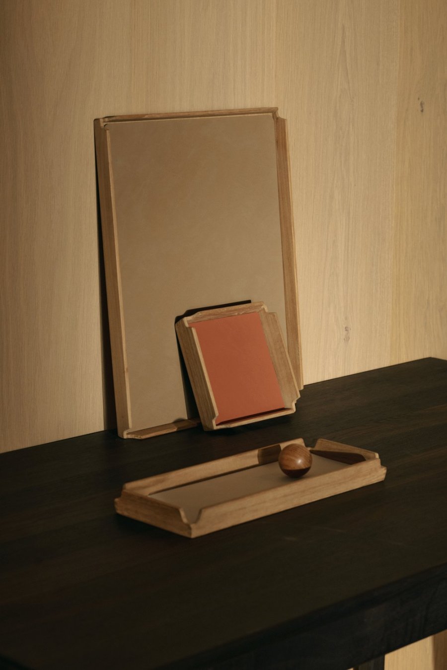 LIND DNA Square Mini Airy Bakke 18x18 cm, Nupo Rust/Teak