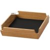 LIND DNA Square Mini Airy Bakke 18x18 cm, Nupo Black Ink/Teak