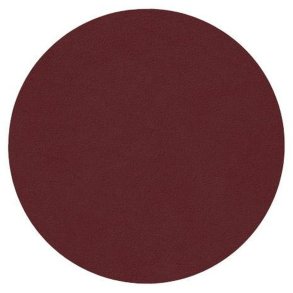 LIND DNA Circle Recycled Leder Glasuntersetzer Ø10 cm, Nupo Burgundy