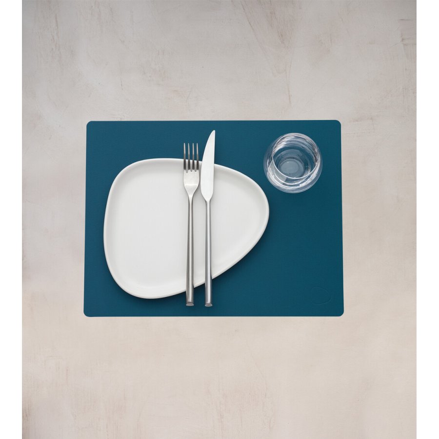 Lind DNA Square Tischset M, Nupo Petrol