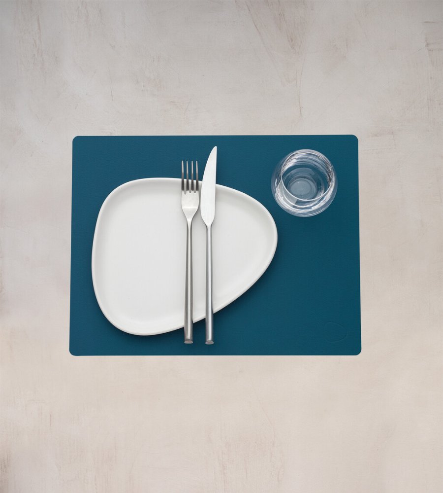 Lind DNA Square Tischset M, Nupo Petrol