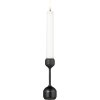 Lind DNA Silhouette Lysestage H12 cm, Sort Stl