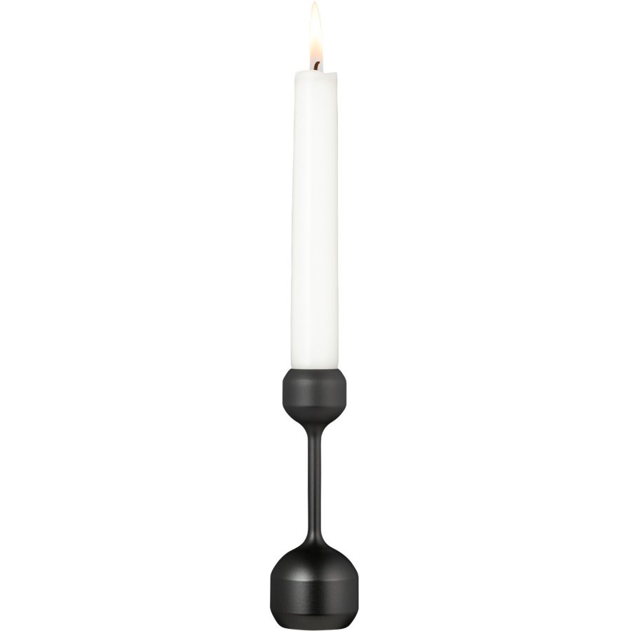 Lind DNA Silhouette Lysestage H12 cm, Sort Stl