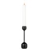 Lind DNA Silhouette Lysestage H14,5 cm, Sort Stl