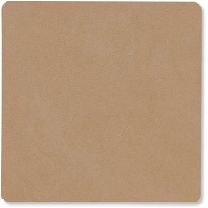 LIND DNA Square Glasuntersetzer 10x10 cm, Nupo Nougat