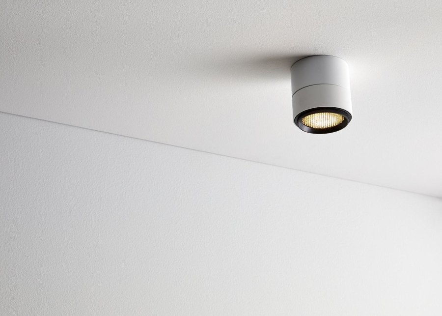 LOOM Design Ray Loft/V�gspot LED �9,3 cm, Hvid