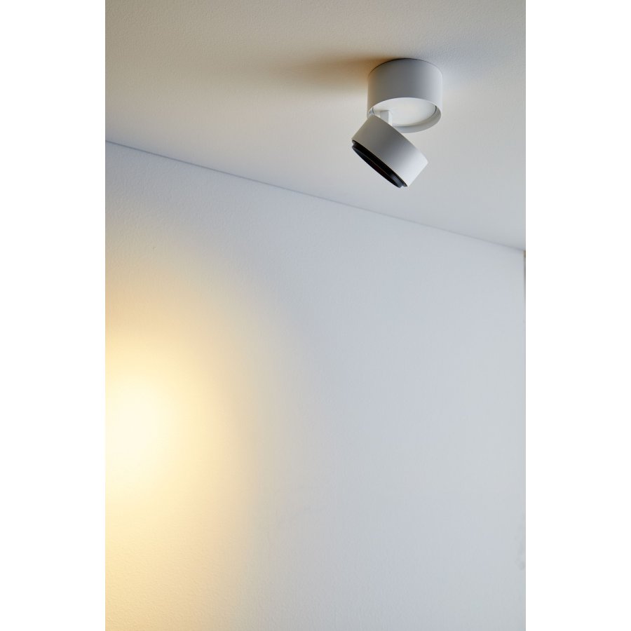 LOOM Design Ray Loft/V�gspot LED �9,3 cm, Hvid