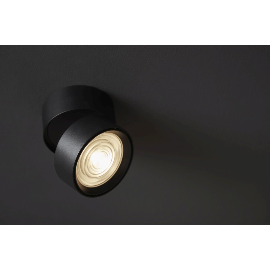 LOOM Design Ray Loft/V�gspot LED �9,3 cm, Sort