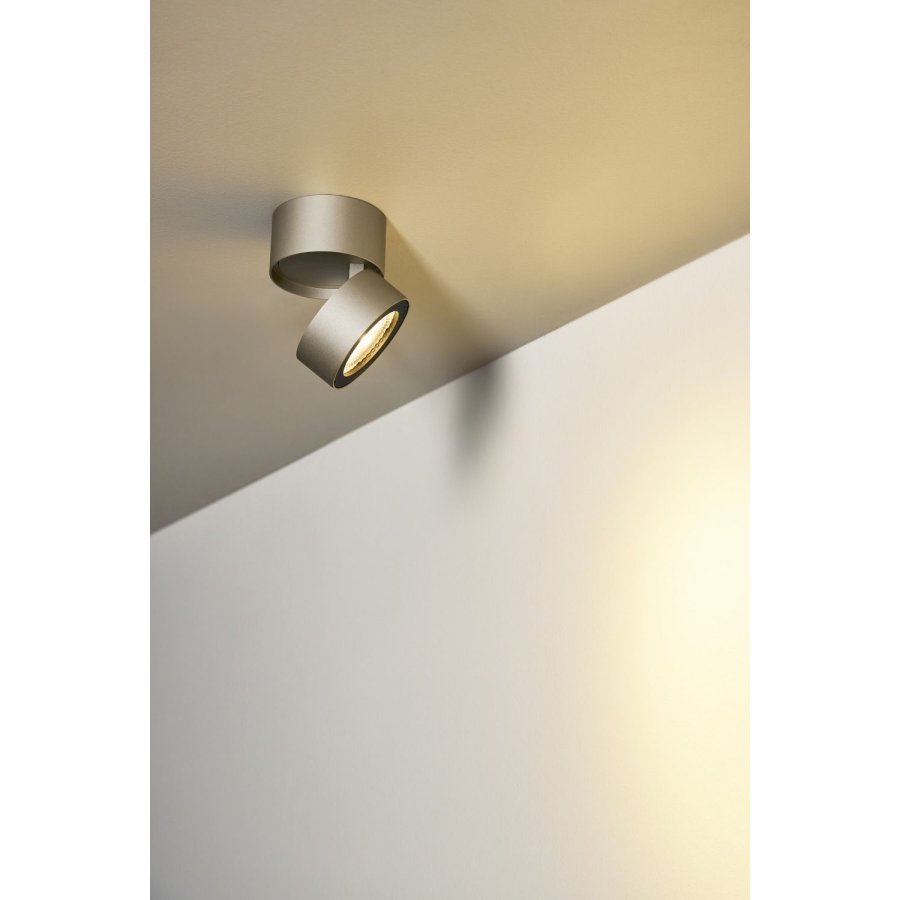 LOOM Design Ray Loft/V�gspot LED �9,3 cm, Ivory Guld