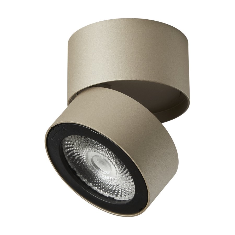 LOOM Design Ray Loft/V�gspot LED �9,3 cm, Ivory Guld
