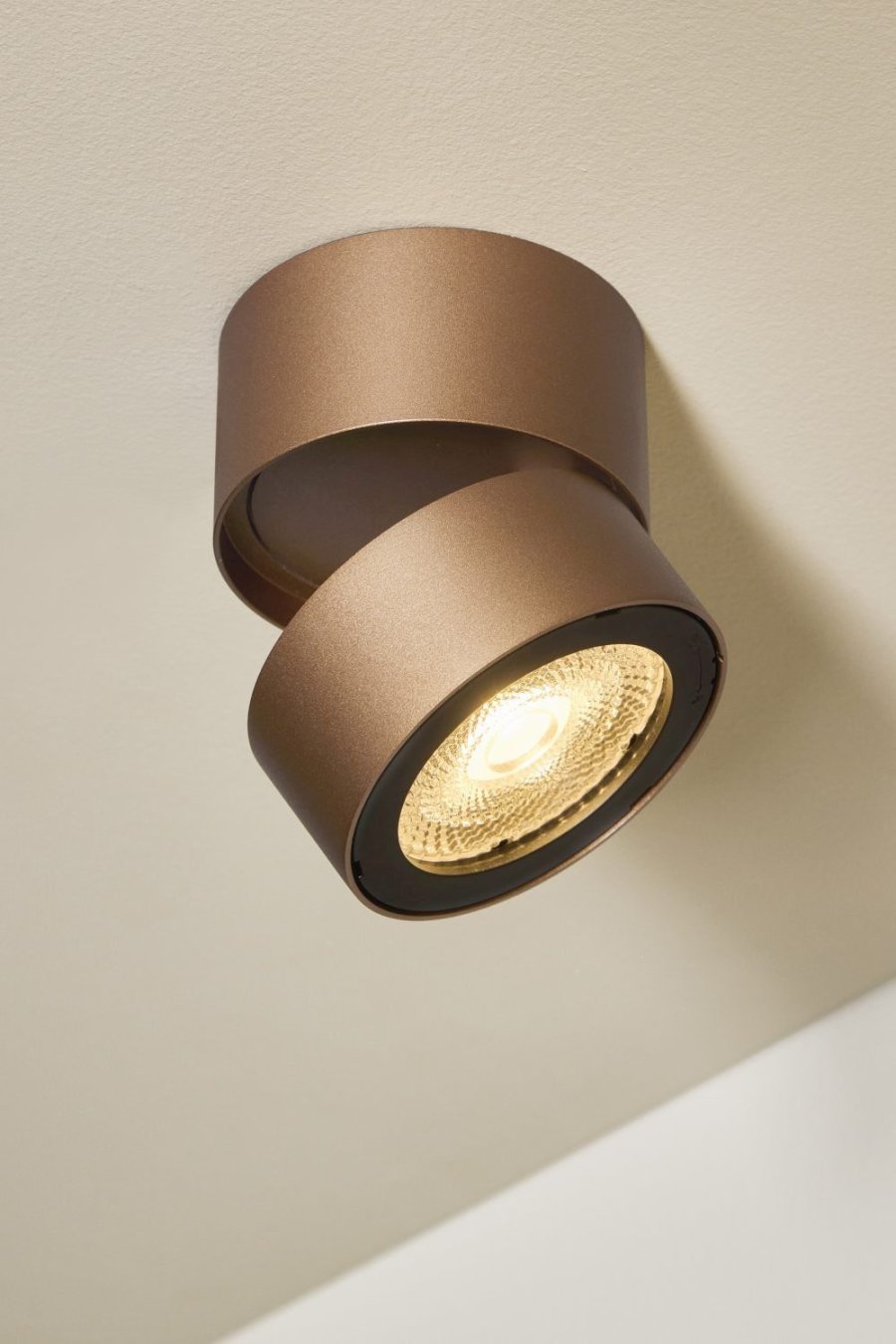 LOOM Design Ray Loft/V�gspot LED, Caramel Brown