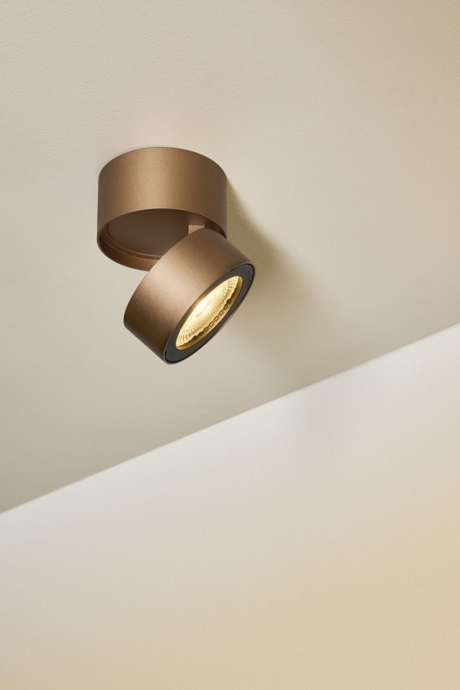 LOOM Design Ray Loft/V�gspot LED, Caramel Brown