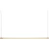 LOOM Design Straw Pendel 150 cm, Messing