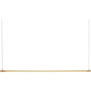 LOOM Design Straw Pendel 150 cm, Messing