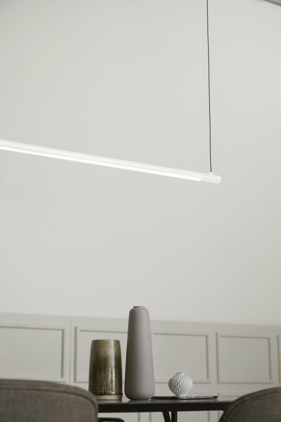 LOOM Design Straw Pendel 150 cm, Hvid