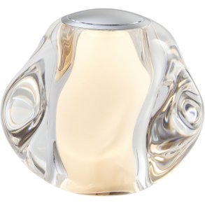 LOOM Design Ice Ball Bordlampe LED H10 cm, Transparent/Krom