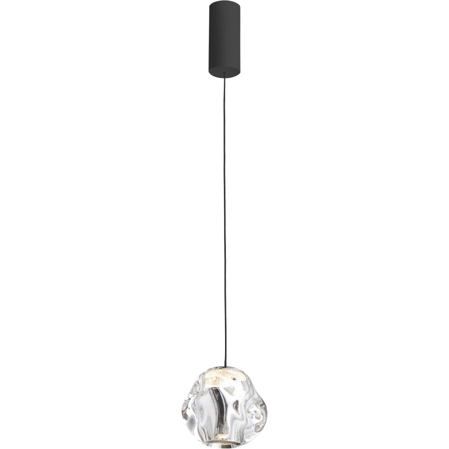 LOOM Design Ice Ball Pendel LED �10,5 cm, Transparent