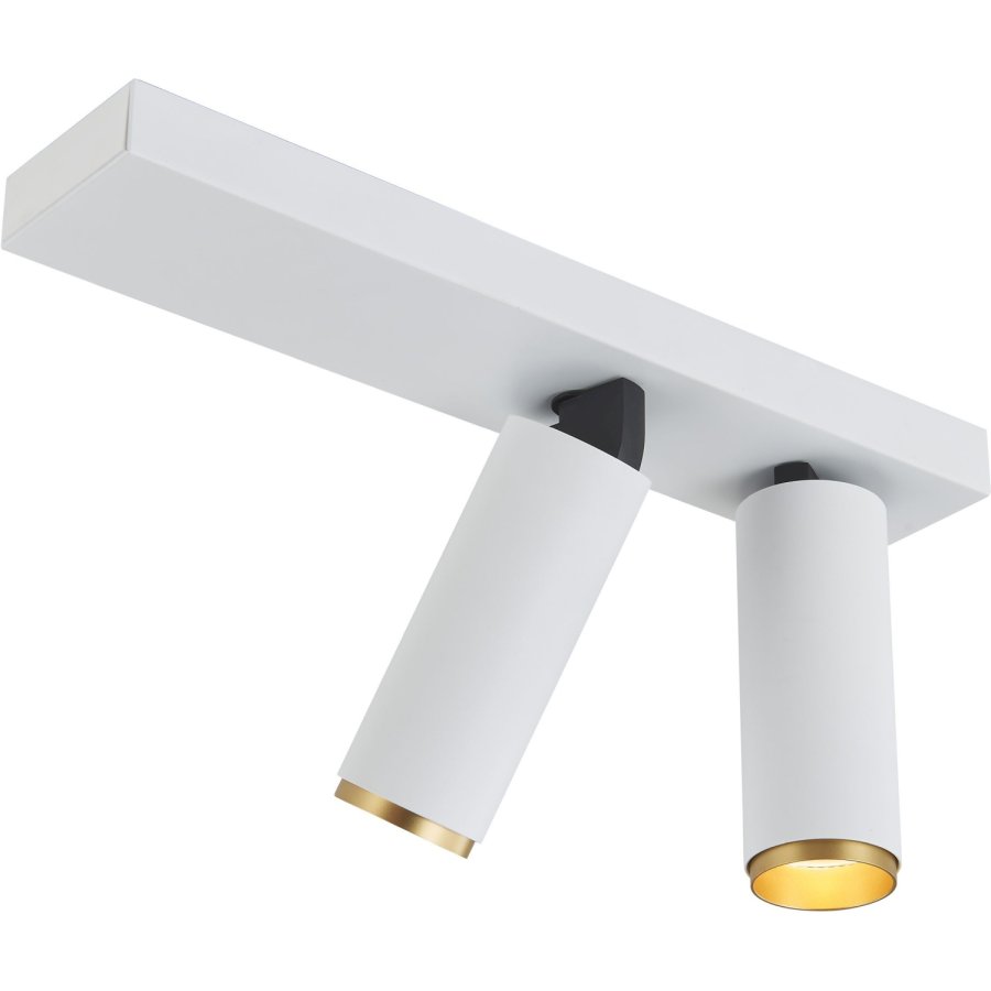 LOOM Design X-Beam 2-Spot LED 34 cm, Hvid