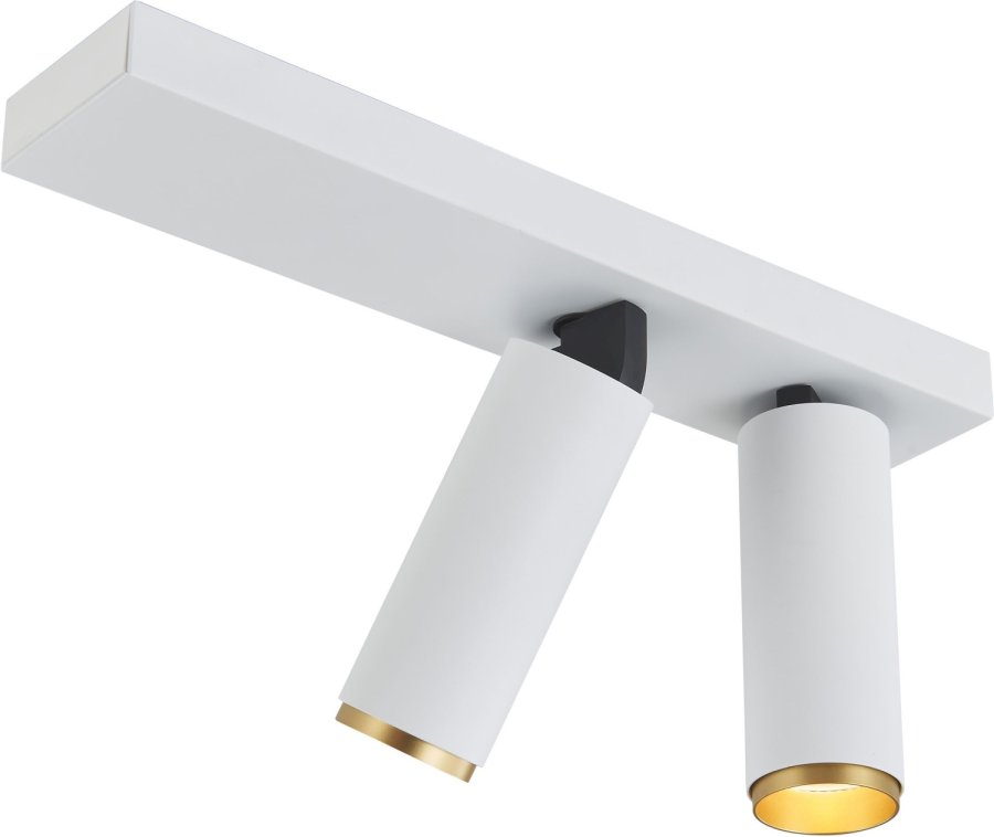 LOOM Design X-Beam 2-Spot LED 34 cm, Hvid